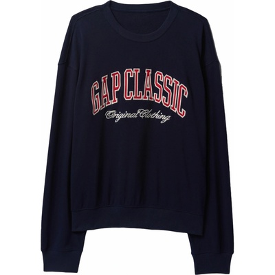 GAP Classic Logo Crew tmavo modrá