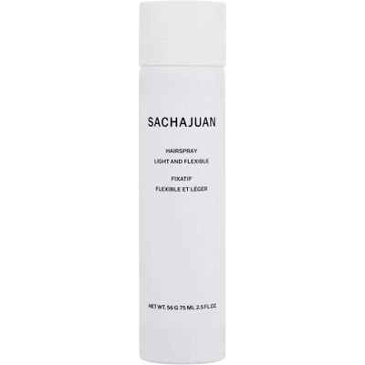 Sachajuan Hairspray Light and Flexible лак за коса слаба фиксация 75 ml унисекс