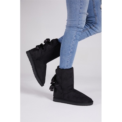 Tonny Black Дамски боти с топла подплата Tbkdn2 - Черни #319582 (319582_Черно)