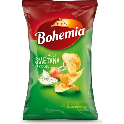Bohemia Chips smetana/ cibule 130 g