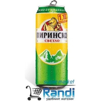 Пиринско Бира Пиринско Кен 500мл от 1,79 лв. Бири - Pazaruvaj.com