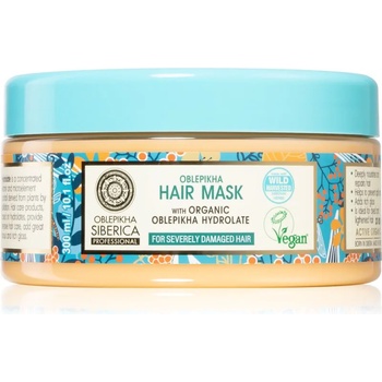 Image 1 of Natura Siberica Oblepikha (Sea-Buckthorn) дълбоко регенерираща маска за силно увредена коса 300ml