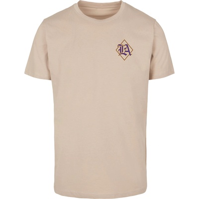 Mister Tee Тениска LA City Print Tee sand XXLUB-MT3100-00208 - Тъмносив, размер L