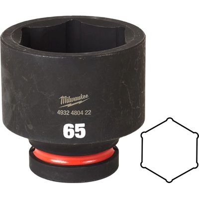 Milwaukee nástrčný kľúč Shockwave 1" Hex 65mm 4932480422