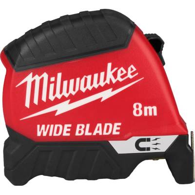 Milwaukee Metr, svinovací ŠIROKÁ PÁSKA II. MAGNETICKÝ 8M/35FT/35MM 4932499209