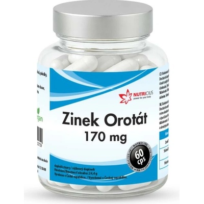 Nutricius Zinek orotát 60 kapsúl