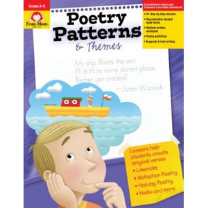Poetry Patterns & Themes: Grades 3-6+ | Evan-Moor Educational Publishers, Marilyn Evans, Don Robison (ISBN: 9781557997333)