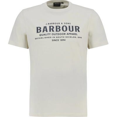 Barbour Тениска Barbour Moorside T-Shirt - Whspr Whte WH32