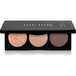 Bobbi Brown Essential Eye Shadow Trios палитра сенки за очи за перфектен външен вид цвят Golden Hour 4, 4 гр