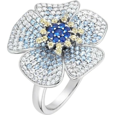 Preciosa Stříbrný prsten Rozkvetlý květ Fiorella Bloom Pop 5472 70
