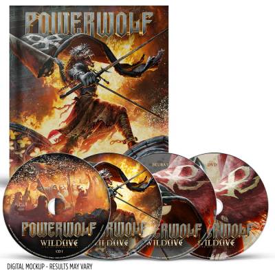 Mystic Production Powerwolf: Wildlive (Live At Olympiahalle) - 2CD+DVD+Blu-ray (084276)