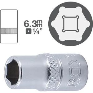 Bgs technic; ks tools; hazet; elora; jbm; draper t Къси 6-стенни вложки 1/4" - от 2.50 лв