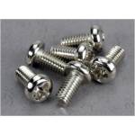 Traxxas кръстата винт M3x6mm полукръгла глава цинк. (6)