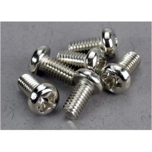 Traxxas кръстата винт M3x6mm полукръгла глава цинк. (6)