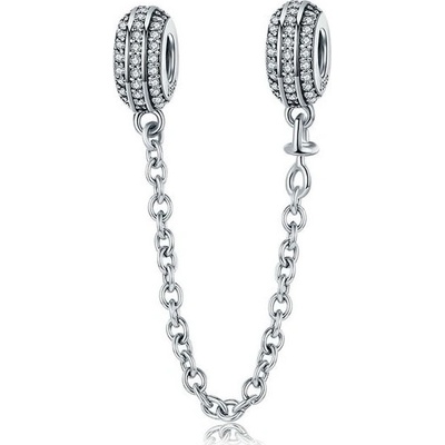 P&J Jewellery Stříbrný Bezpečnostní řetízek Tři osudy SSB2