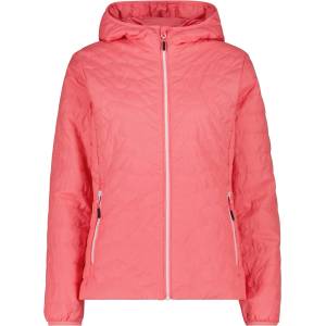 CMP Дамско синтетично яке CMP Women's Padded Jacket Fix Hood Synthetic jacket - Coral - размер 38 (EU) (104-6495-0213)
