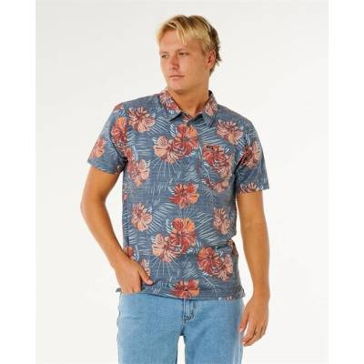 RIP CURL triko Sessions Aerotech Polo LIGHT NAVY