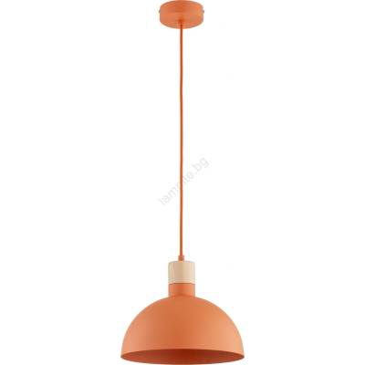 Пендел с кабел NEOMI 1xE27/15W/230V оранжев (ALF61634)