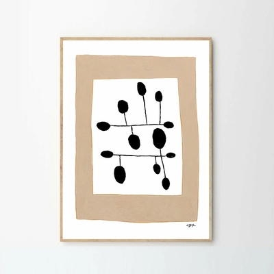 Moikka Plagát Spot 12 by Leise Dich Abrahamsen 21x29,7 (A4)