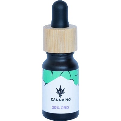 CBD Cannapio 20 % prírodný full-spectrum olej 10 ml