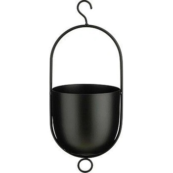 Mica КАШПА ВИСЯЩА bob Ø15х36см ЧЕРНА (1150080)