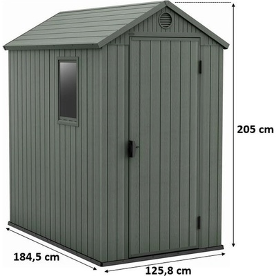 Keter Darwin 4 x 6 zelený