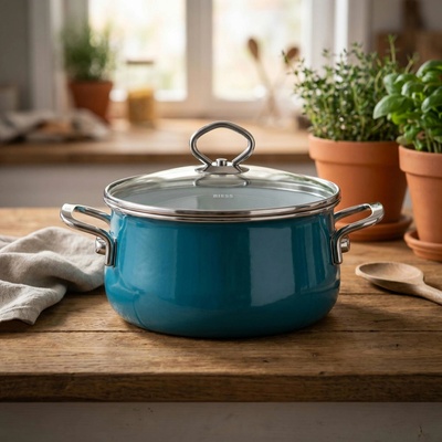 Riess Aquamarin Topf 24 cm 4 l