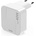Hama Бързо мини зарядно GaN, 2 x USB-C, PD, 40 W, сгъващ се адаптер, бял (HAMA-201955)