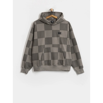 Vans Tonal Check Stretch Logo HD pewter