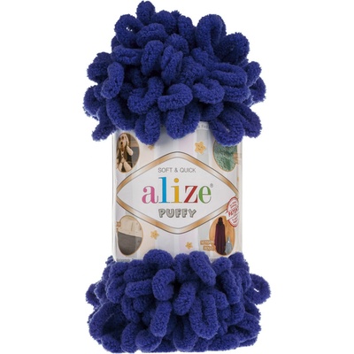 Alize Příze Puffy 360 tmavě modrá