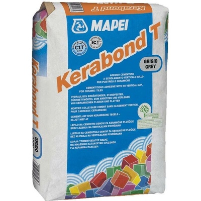 MAPEI Kerabond T cementové lepidlo pro dlažbu a obklady 25 kg Šedá