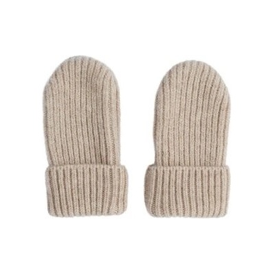 Lodger Mittens Folklore Merino Wool Beige – Zboží Mobilmania