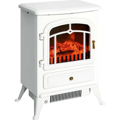 Homcom 950/1850W 41,5 x 28 x 54,8 cm Bílá