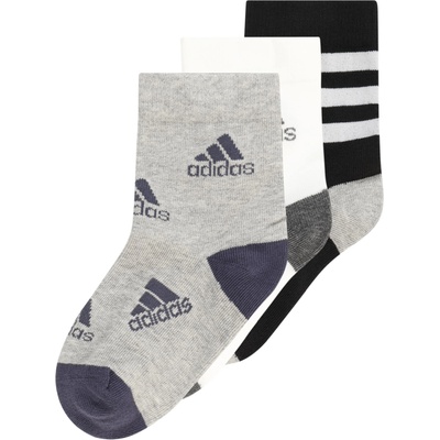 Adidas performance Спортни чорапи 'Graphic ' сиво, черно, бяло, размер KL