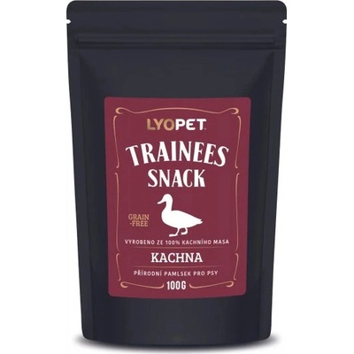 LYOPET Trainees snack kachna 100 g
