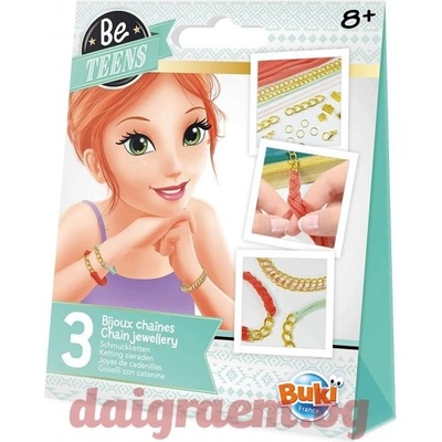 Buki France Бъди тийнейджър - Стилни бижута с верижки buki be305 (bkbe305)