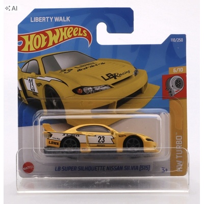 Mattel Hot Wheels LB Super Silhouette Nissan Silvia S15 1:64