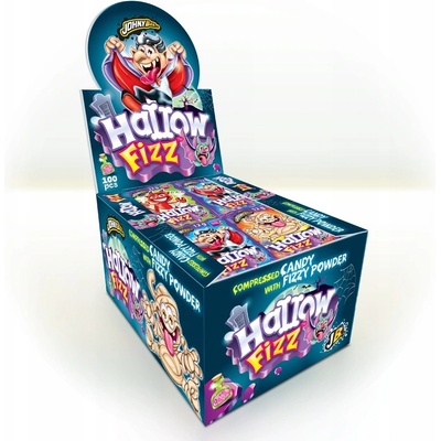 Johny Bee Hallow Fizz šumivý prášek s pudrovou kostí 1,2 kg