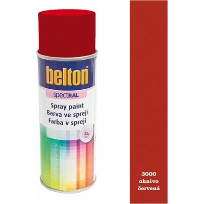 Belton Spray 400 ml RAL 3000 červená ohnivá