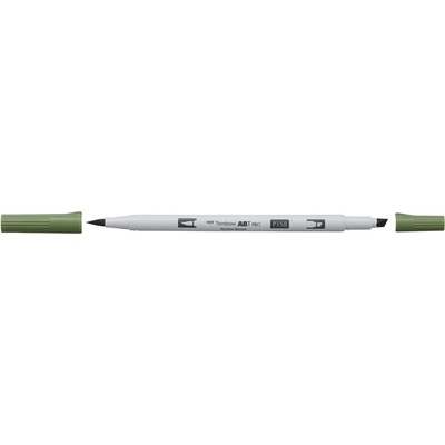 Tombow Маркер алкохол ABT PRO Двойна четка 158 тъмно маслинено (ABTP-158)
