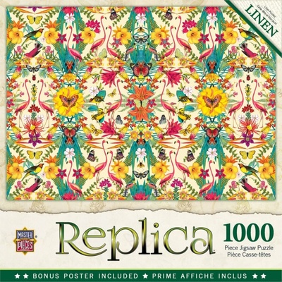 Masterpieces Plameňáci koláž 1000 dílků