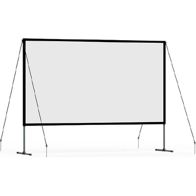 WANBO Преносим сгъваем екран за външна употреба Wanbo, 221 x 125 см, 16: 9, ALR (WB-ALROutDoor)