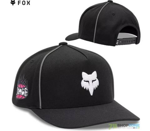 Fox Image Cosmo Snapback Black