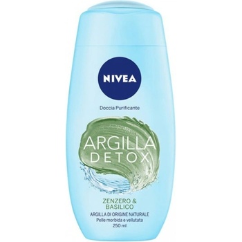 Nivea Clay sprchový gél s ílom zázvor a bazalka 250 ml