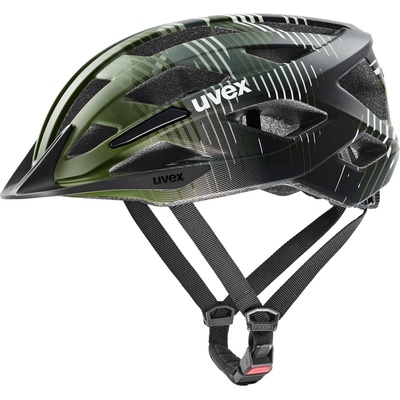 uvex Детска каска за велосипед Uvex Kid's Air Wing 2 CC Bike helmet - Dark Olive / Black Matt - размер 50-54 cm (851-1957-0211)