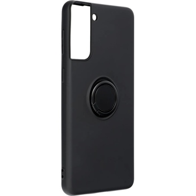 Гръб Forcell SILICONE RING Case for SAMSUNG Galaxy S21 PLUS - Черен