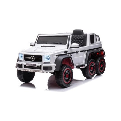 Eljet detské elektrické auto Mercedes G63 6 kolies bielá