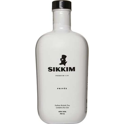 Sikkim PRIVÉE London Dry Gin 40% 0,7 l (holá láhev)