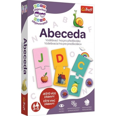 Trefl Malý objaviteľ: Abeceda, Nová verzia SK/CZ