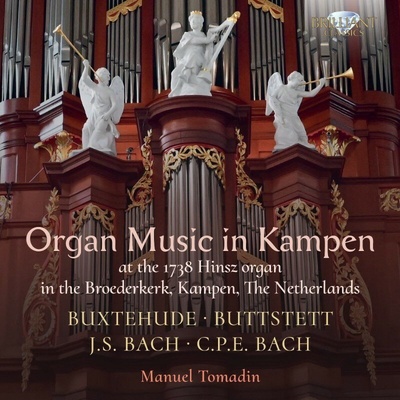 Manuel Tomadin - Organ Music In Kampen CD
